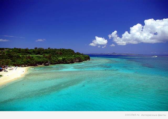 Отдых на безоснежных пляжах и изумрудных водах Окинавы